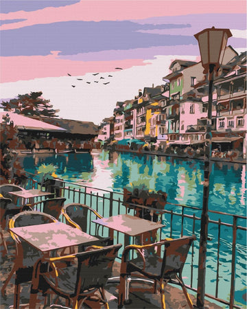 Soirée à Antalya - Peinture par numéro